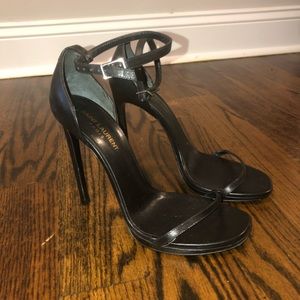 Yves Saint Laurent Black Jane Heel